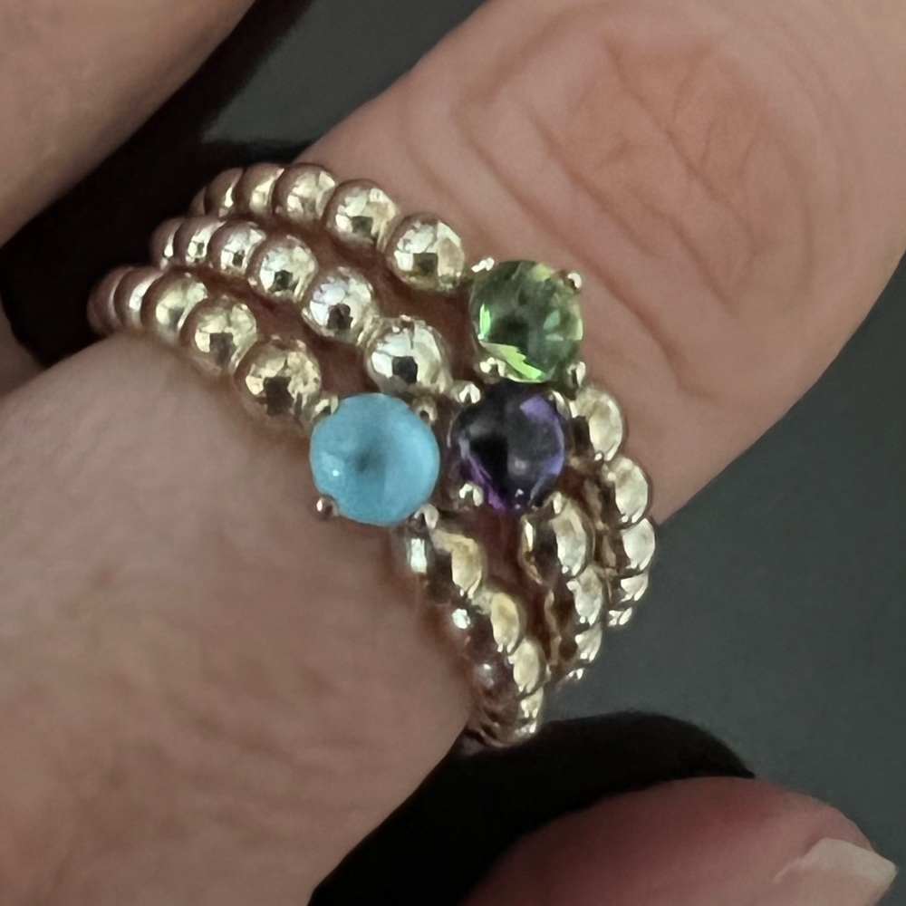 3 Pandora stacking rings